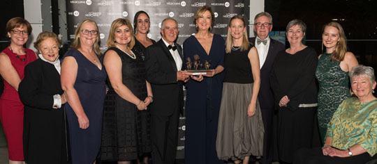 Melbourne Achiever Awards group.